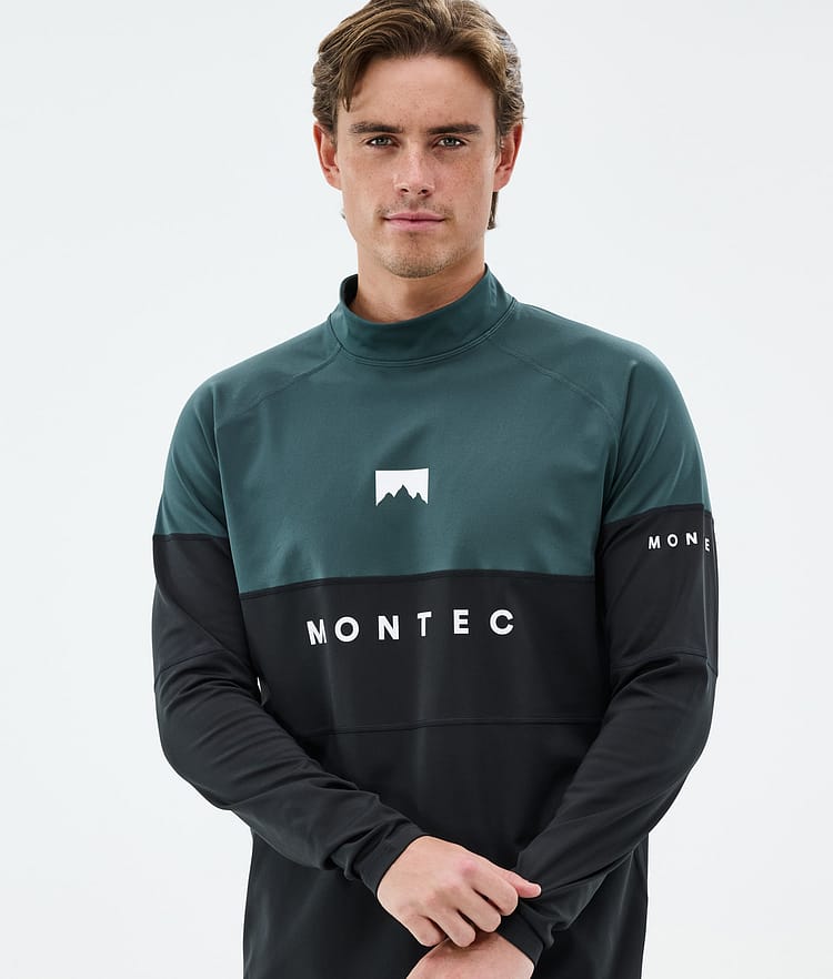 Alpha Base Layer Top Men Dark Atlantic/Black, Image 2 of 5