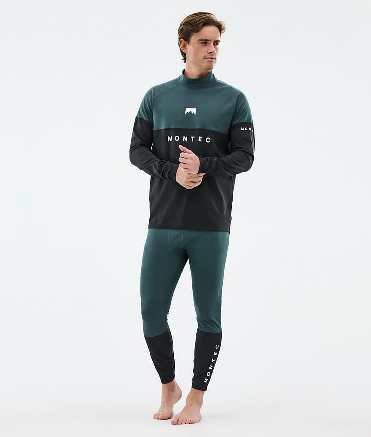 Alpha Base Layer Top Men Dark Atlantic/Black, Image 3 of 5