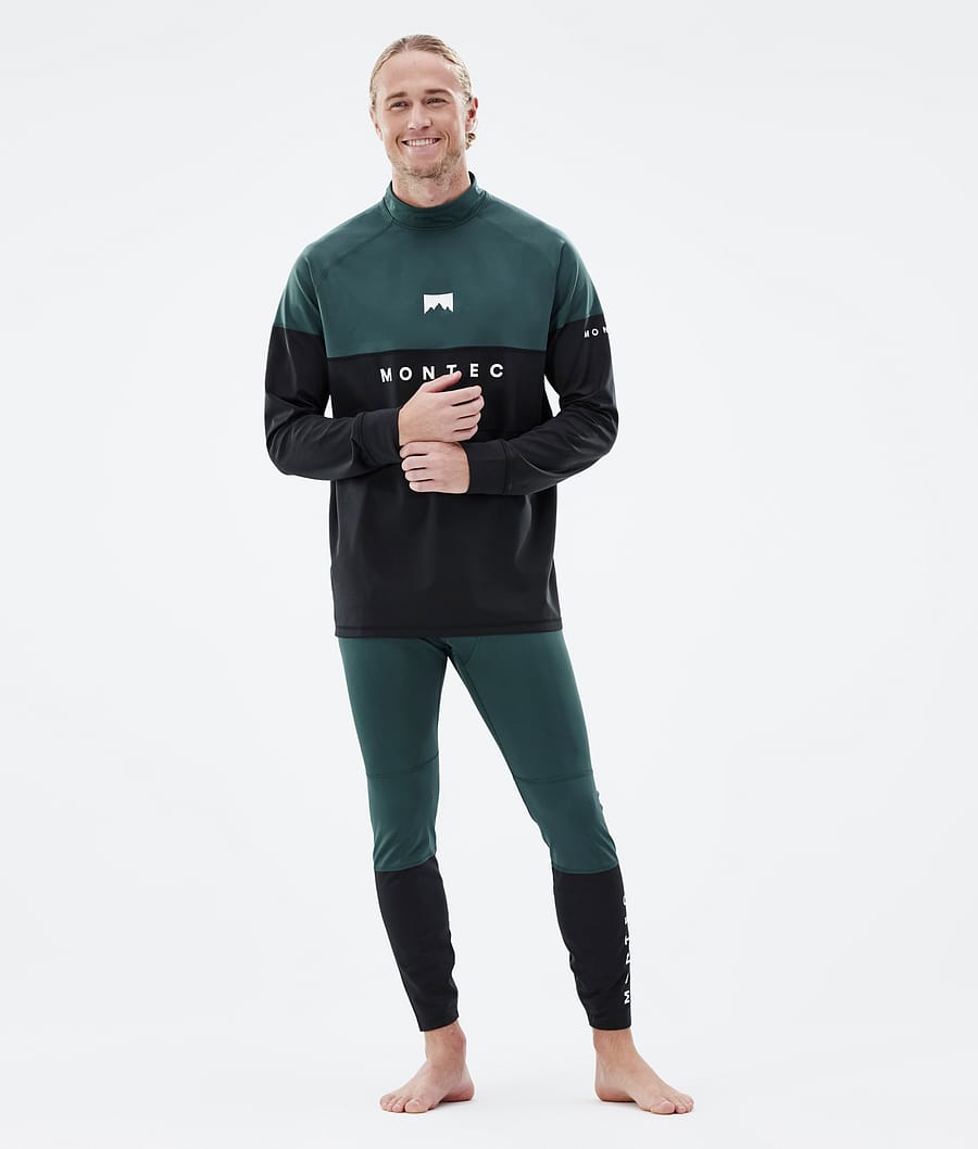 Alpha Base Layer Top Men Dark Atlantic/Black