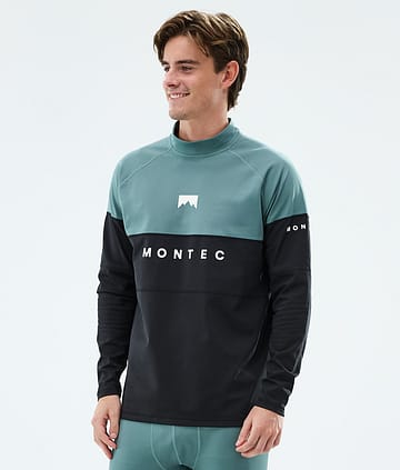 Alpha Camiseta Térmica Hombre Atlantic/Black