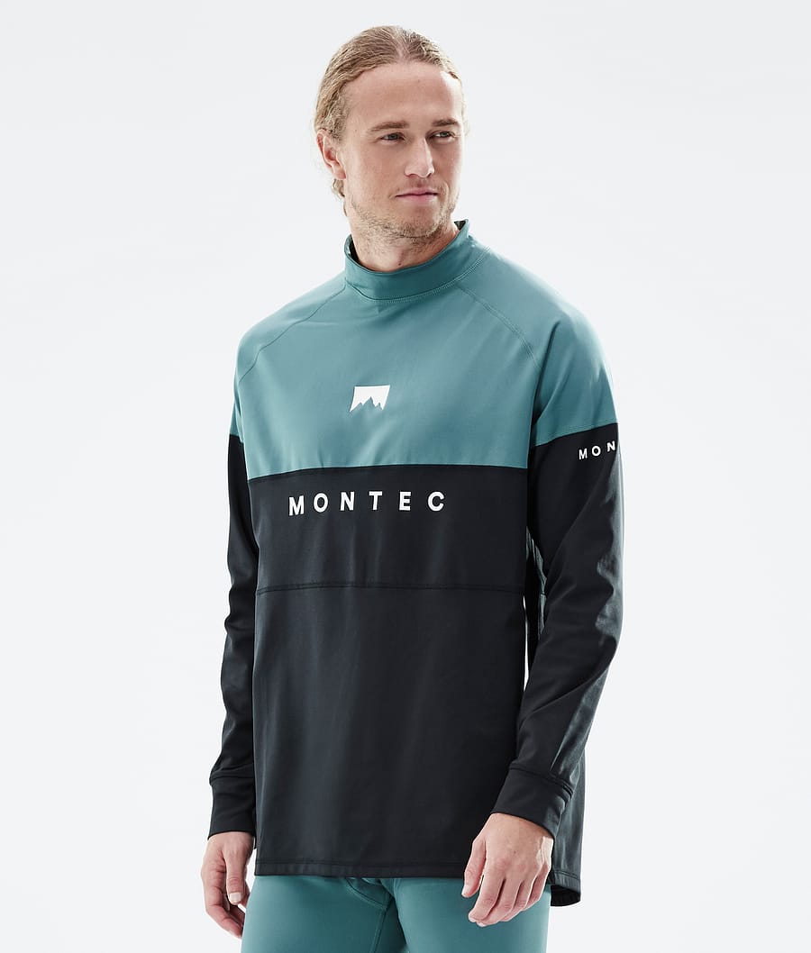 Alpha Base Layer Top Men Atlantic/Black