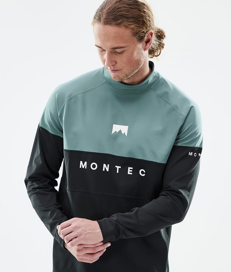 Alpha Maglia Termica Uomo Atlantic/Black, Immagine 2 di 5