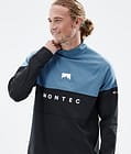Alpha Base Layer Top Men Blue Steel/Black, Image 2 of 5