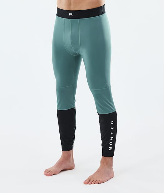 Alpha Pantaloni Termici Uomo Atlantic/Black
