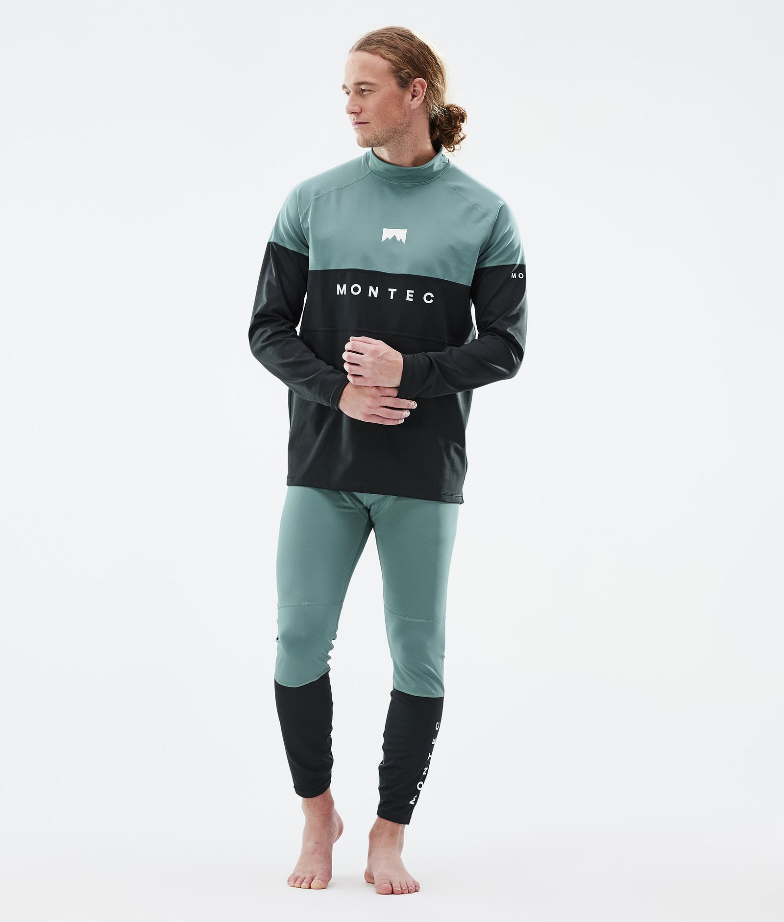 Alpha Pantaloni Termici Uomo Atlantic/Black, Immagine 3 di 7