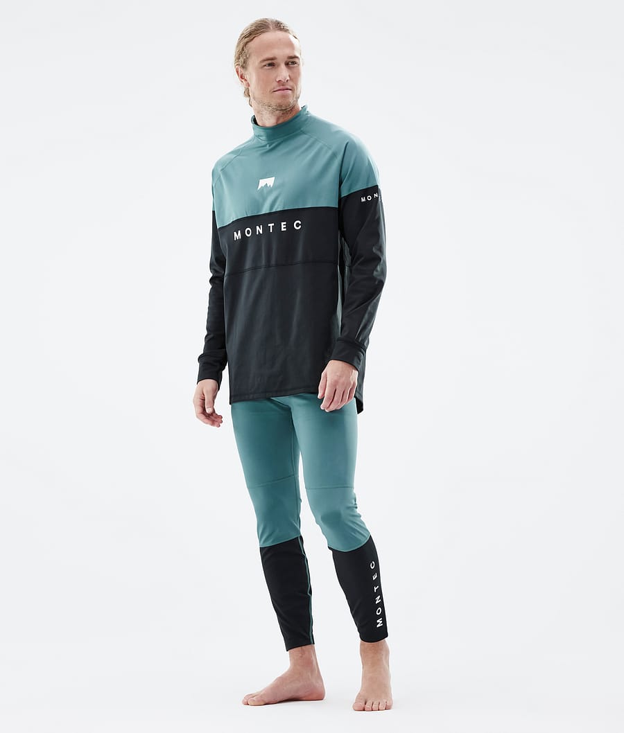 Alpha Basislaag Broek Heren Atlantic/Black