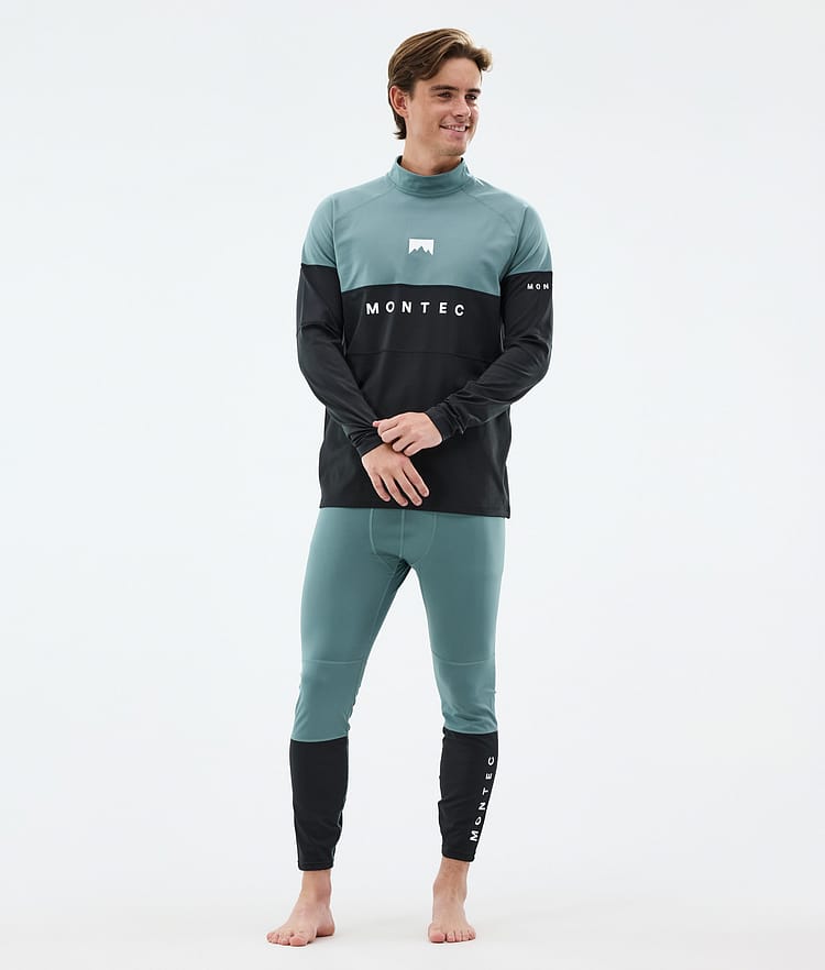 Alpha Base Layer Pant Men Atlantic/Black, Image 3 of 7