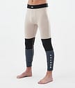 Alpha Basislaag Broek Heren Sand/Black/Metal Blue