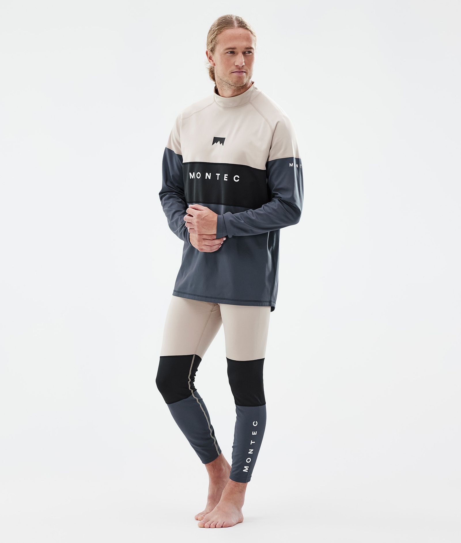 Alpha Basislaag Broek Heren Sand/Black/Metal Blue, Afbeelding 3 van 7