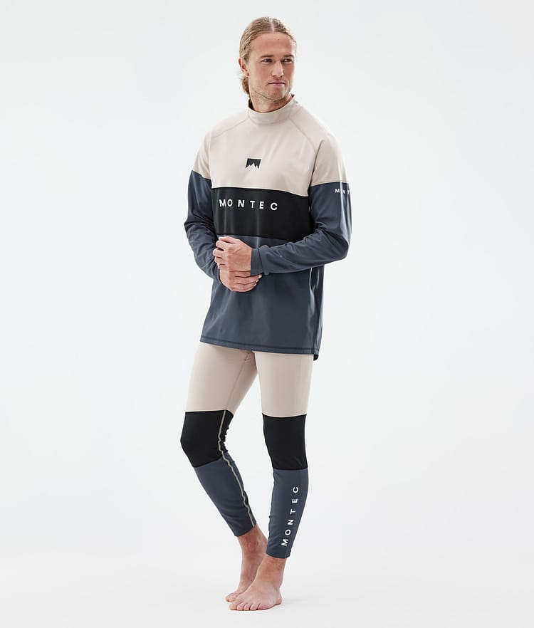 Alpha Pantalón Térmico Hombre Sand/Black/Metal Blue, Imagen 3 de 7