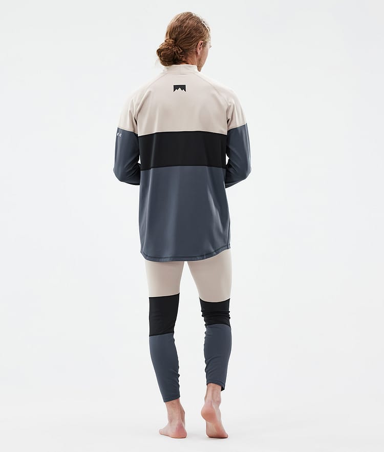 Alpha Pantalón Térmico Hombre Sand/Black/Metal Blue, Imagen 4 de 7