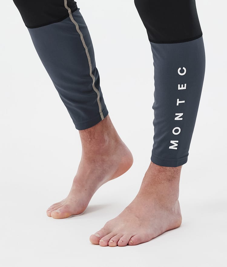 Alpha Legginsy Termoaktywne Mężczyźni Sand/Black/Metal Blue