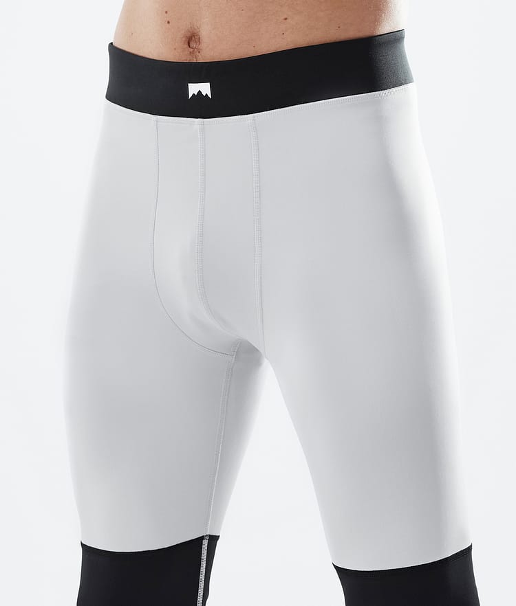 Alpha Base Layer Pant Men Light Grey/Black/Greenish