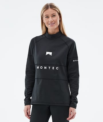Alpha W Base Layer Top Women Black