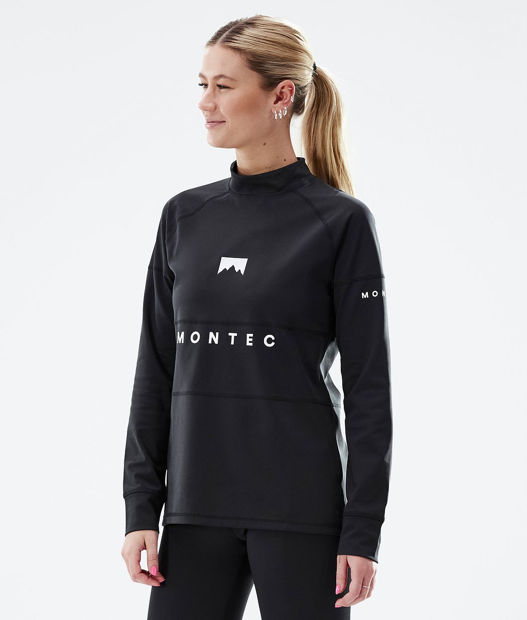 Alpha W Base Layer Top Women Black