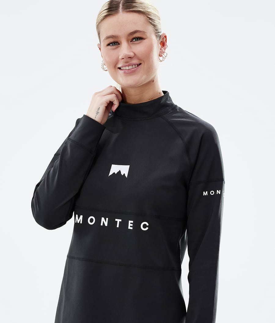 Alpha W Base Layer Top Women Black
