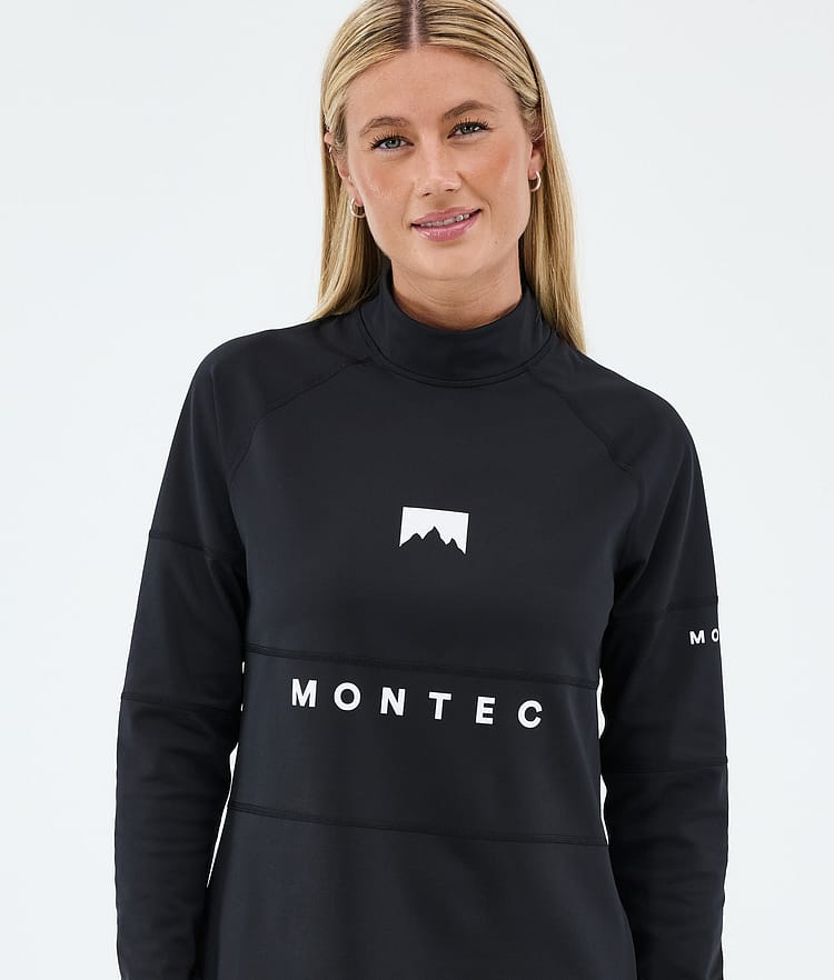 Alpha W Base Layer Top Women Black, Image 2 of 5