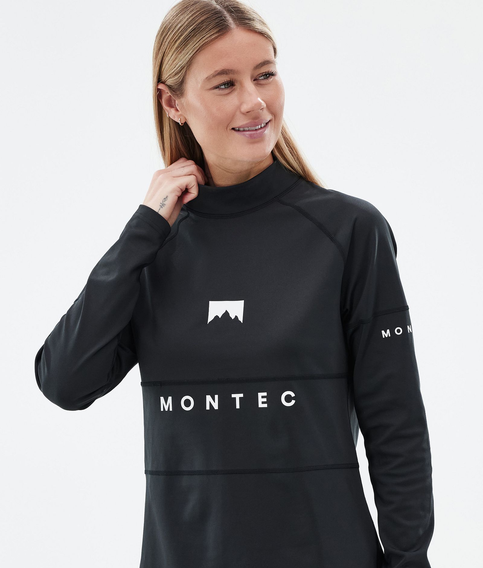 Alpha W Base Layer Top Women Black, Image 2 of 5