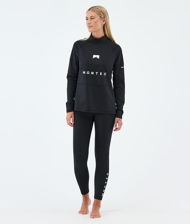 Alpha W Base Layer Top Women Black, Image 3 of 5