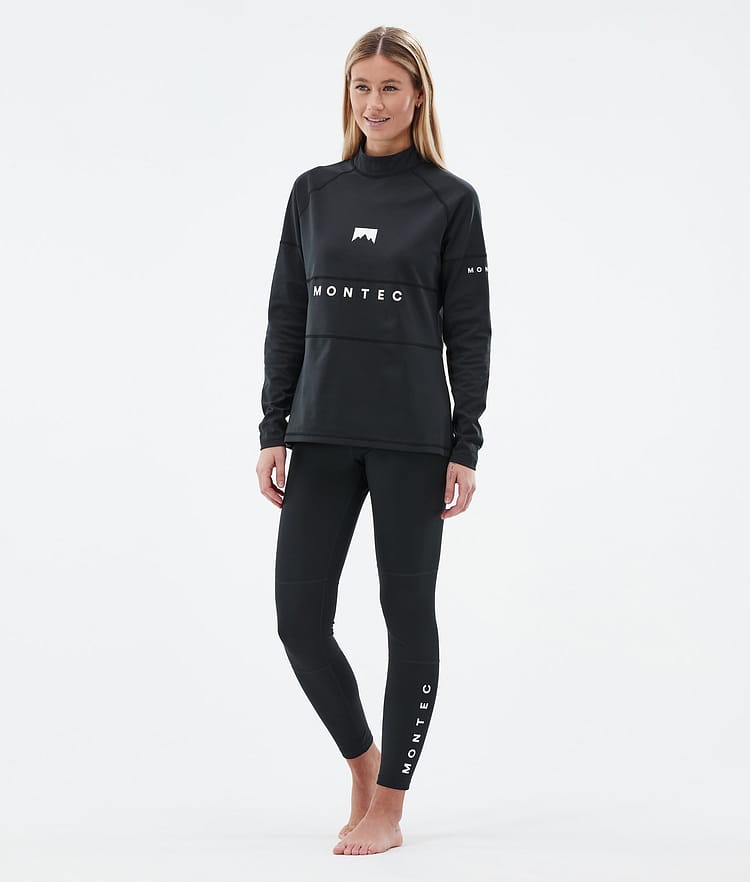 Alpha W Base Layer Top Women Black, Image 3 of 5