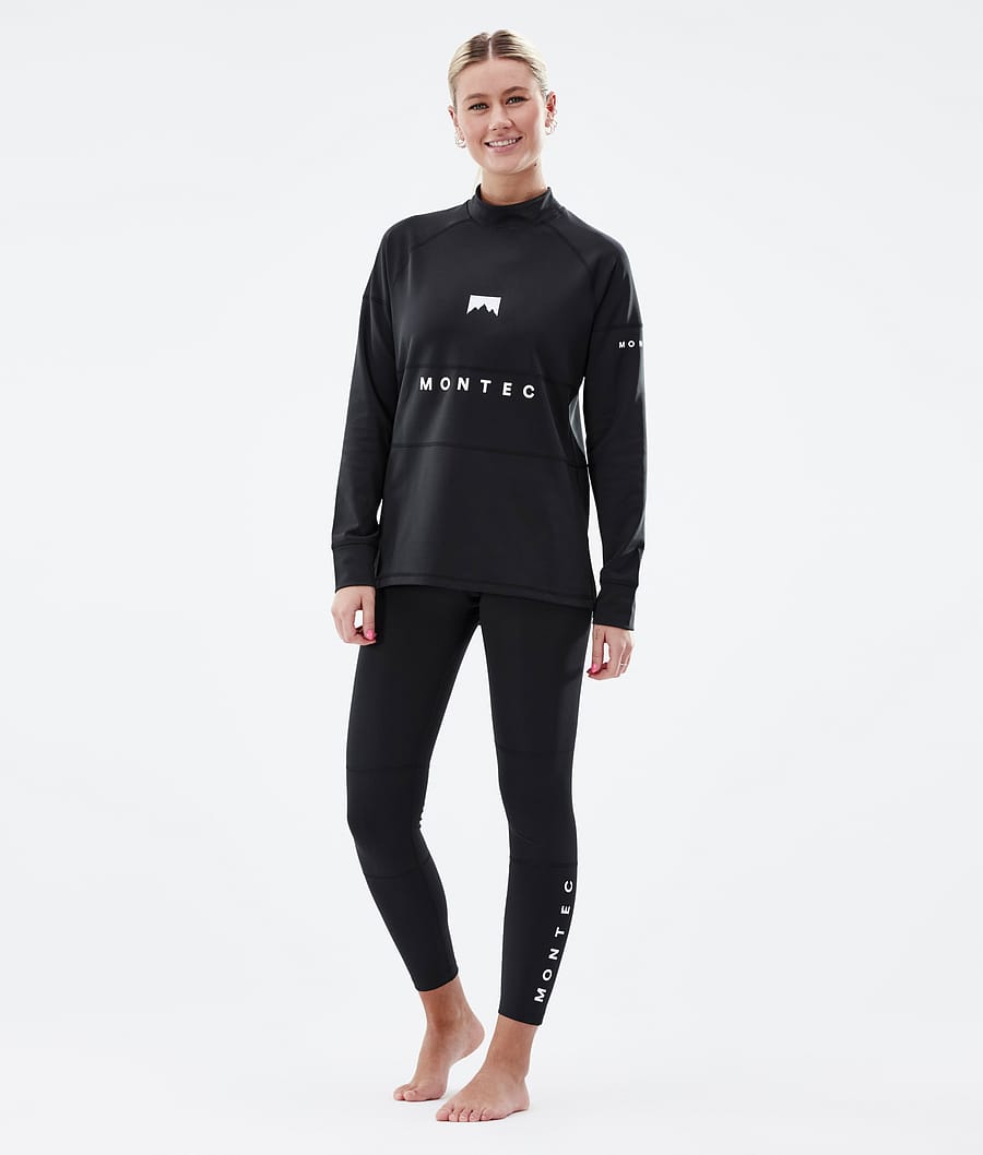 Alpha W Base Layer Top Women Black