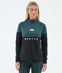 Montec Alpha W Termotričko Dámské Dark Atlantic/Black