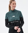 Alpha W Base Layer Top Women Dark Atlantic/Black, Image 2 of 5