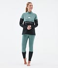 Alpha W Base Layer Top Women Atlantic/Black, Image 3 of 5
