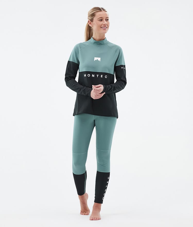 Alpha W Base Layer Top Women Atlantic/Black, Image 3 of 5