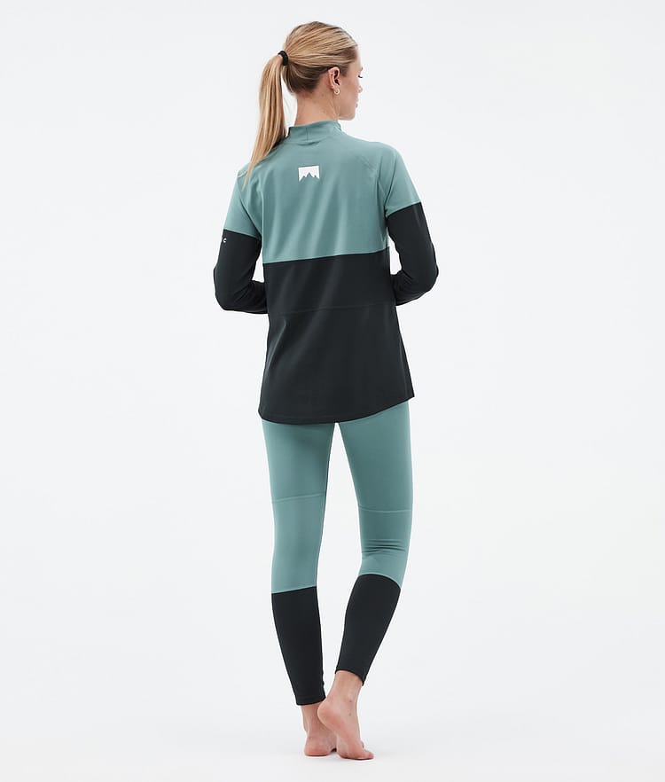 Alpha W Base Layer Top Women Atlantic/Black, Image 4 of 5