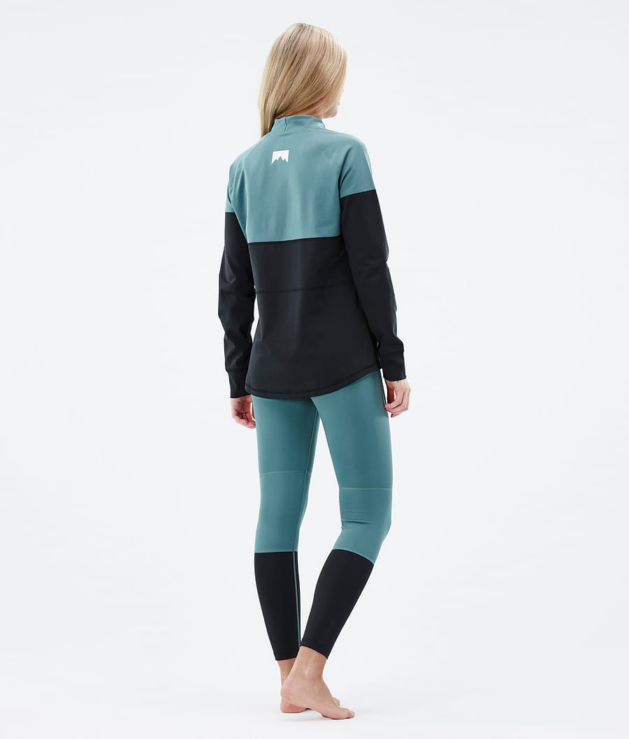 Alpha W Base Layer Top Women Atlantic/Black