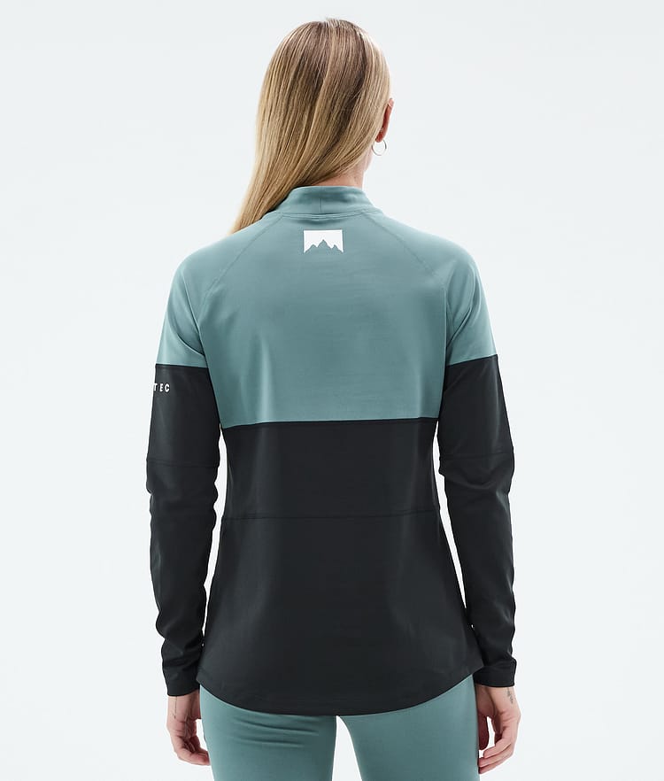Alpha W Baselayer top Dame Atlantic/Black, Billede 5 af 5