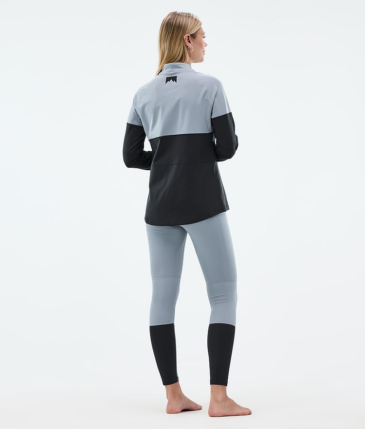 Alpha W Baselayer top Dame Soft Blue/Black, Billede 4 af 5