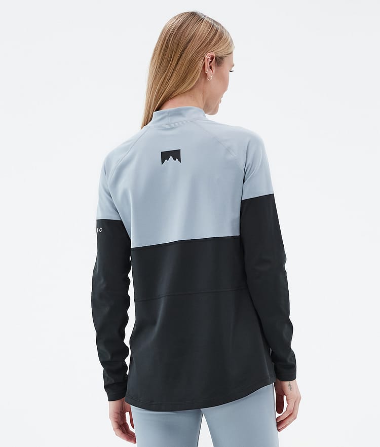 Alpha W Base Layer Top Women Soft Blue/Black, Image 5 of 5