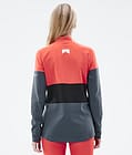 Alpha W Base Layer Top Women Coral/Black/Metal Blue, Image 3 of 5