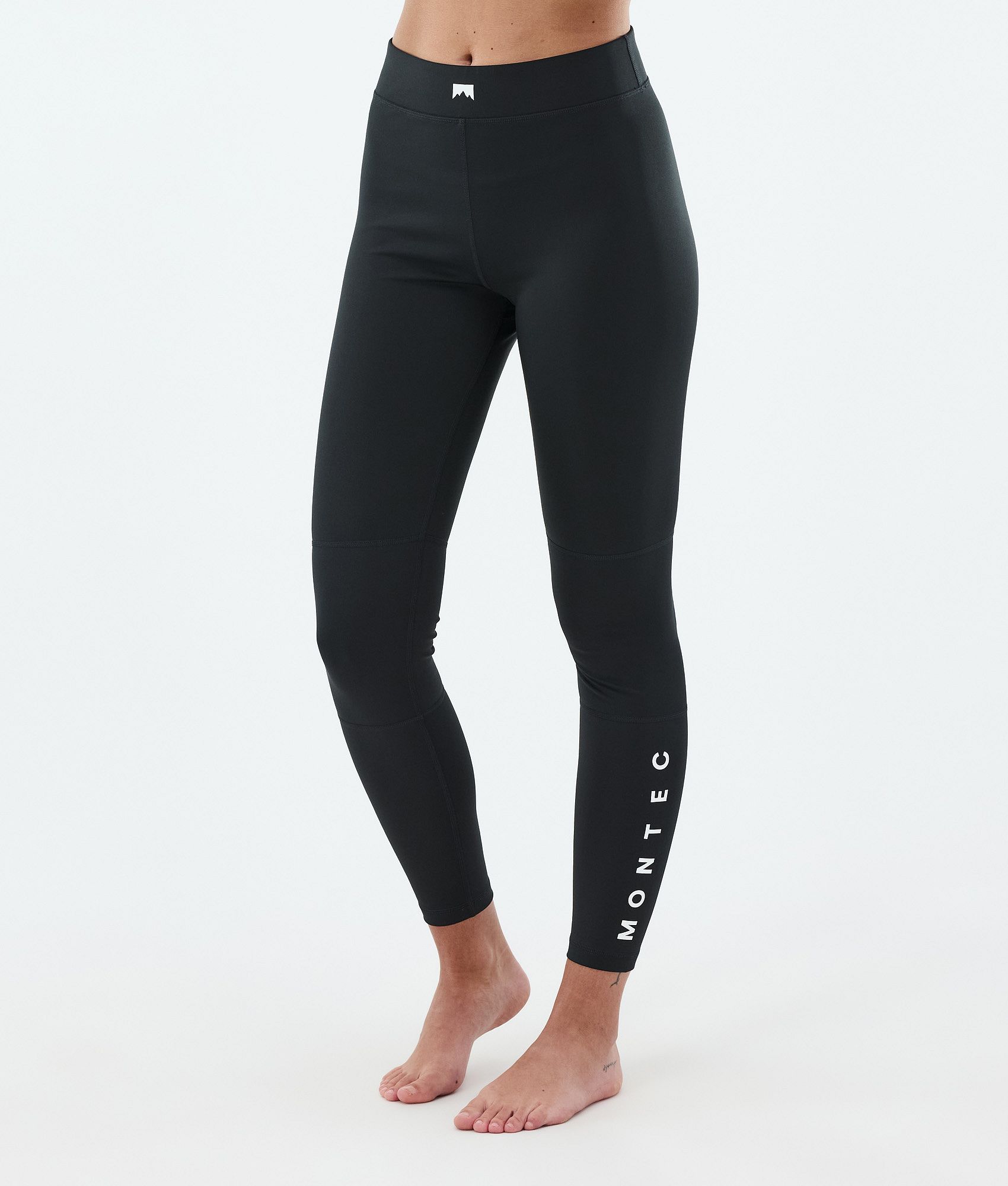 Montec Alpha W ベースレイヤートップ レディース Black - ブラック