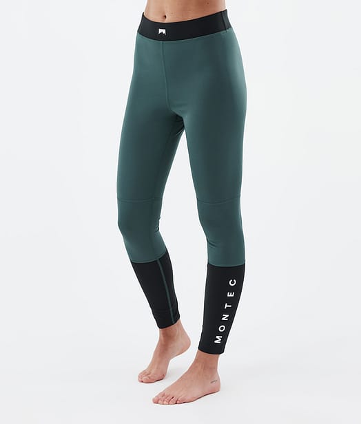 Alpha W Baselayer tights Dame Dark Atlantic/Black