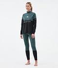 Alpha W Base Layer Pant Women Dark Atlantic/Black, Image 3 of 7