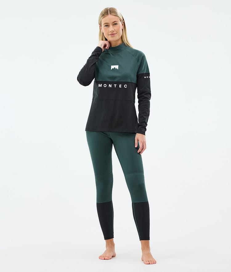 Alpha W Basislaag Broek Dames Dark Atlantic/Black, Afbeelding 3 van 7