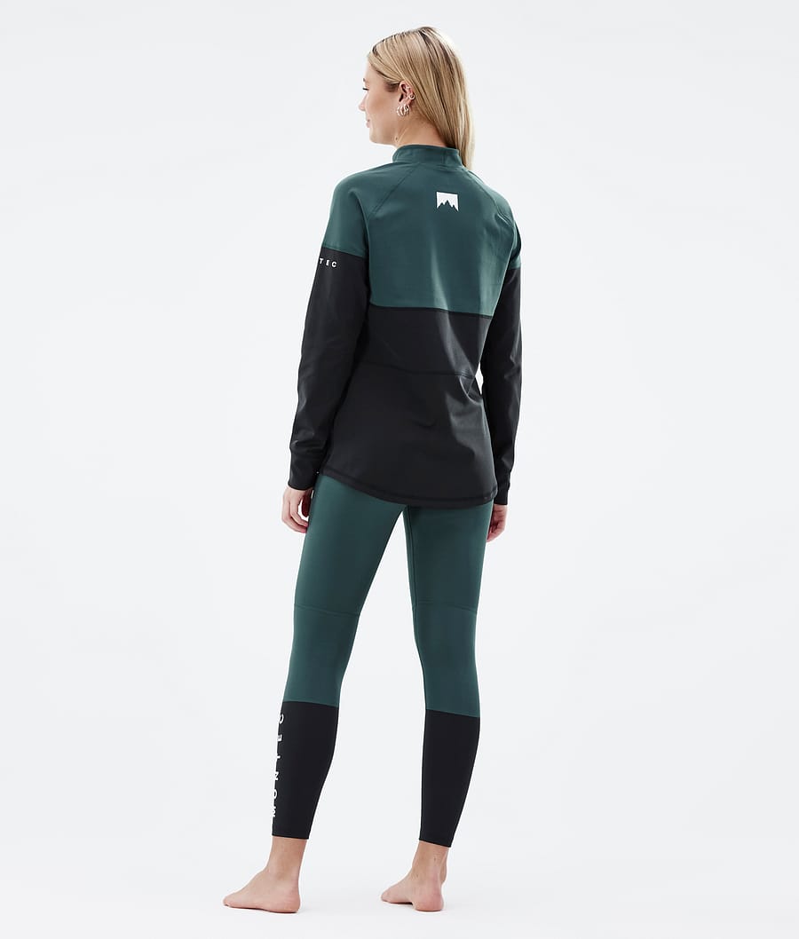 Alpha W Base Layer Pant Women Dark Atlantic/Black