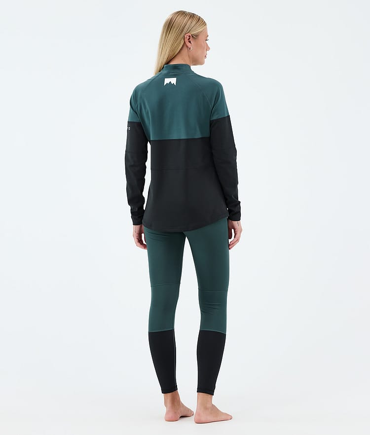 Alpha W Base Layer Pant Women Dark Atlantic/Black, Image 4 of 7
