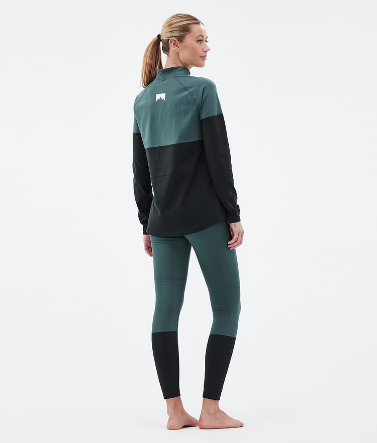 Alpha W Base Layer Pant Women Dark Atlantic/Black, Image 4 of 7