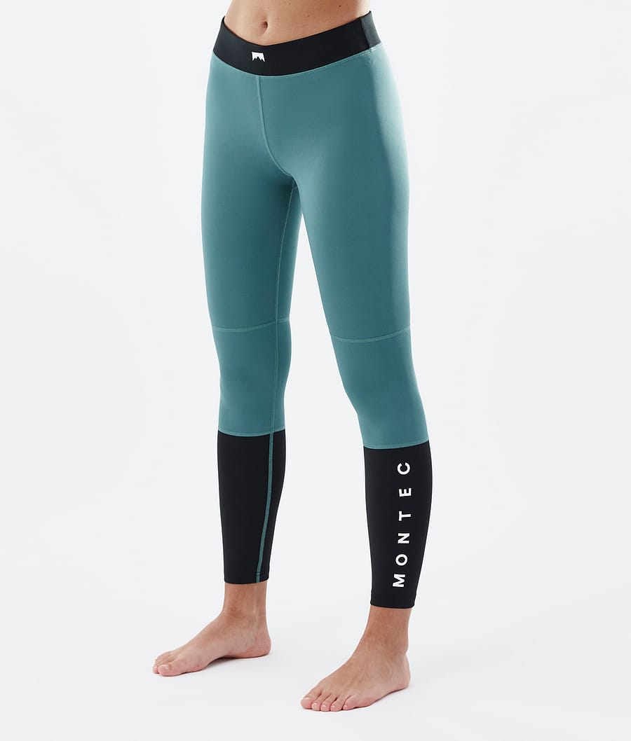 Alpha W Base Layer Pant Women Atlantic/Black
