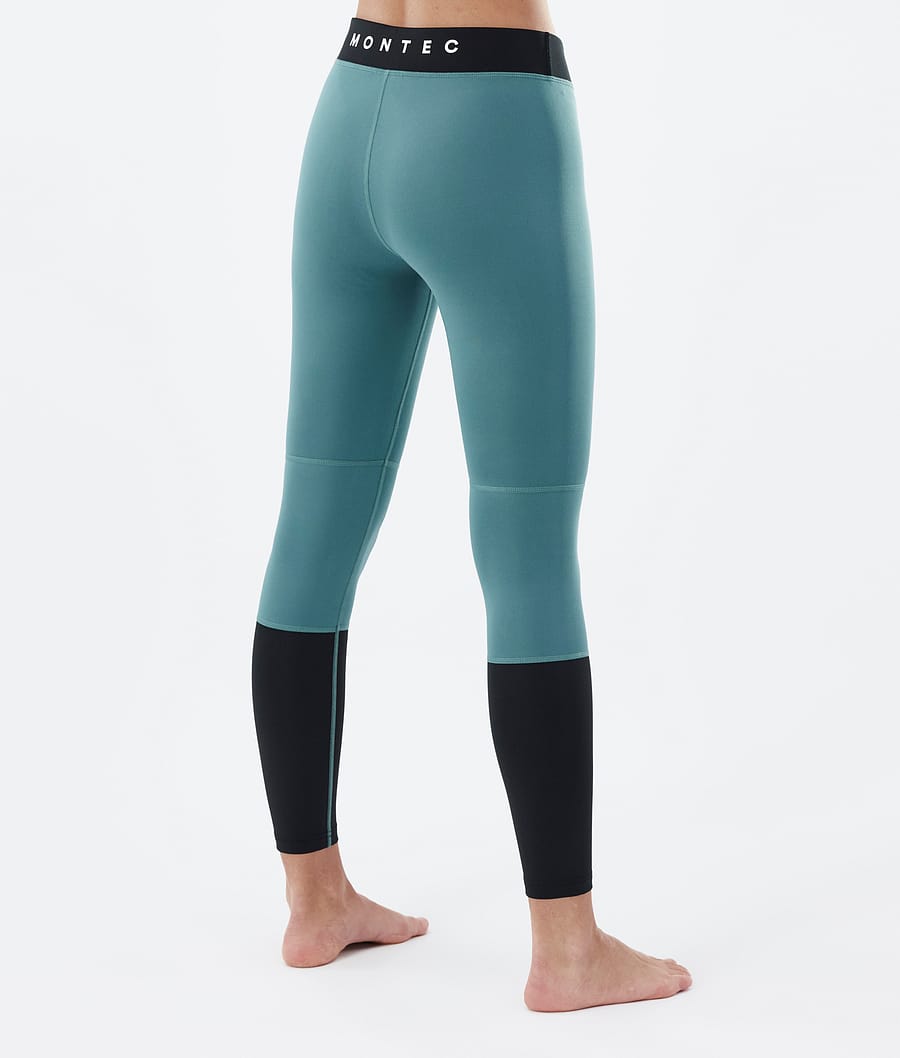 Alpha W Base Layer Pant Women Atlantic/Black