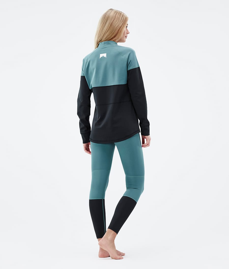 Alpha W Base Layer Pant Women Atlantic/Black
