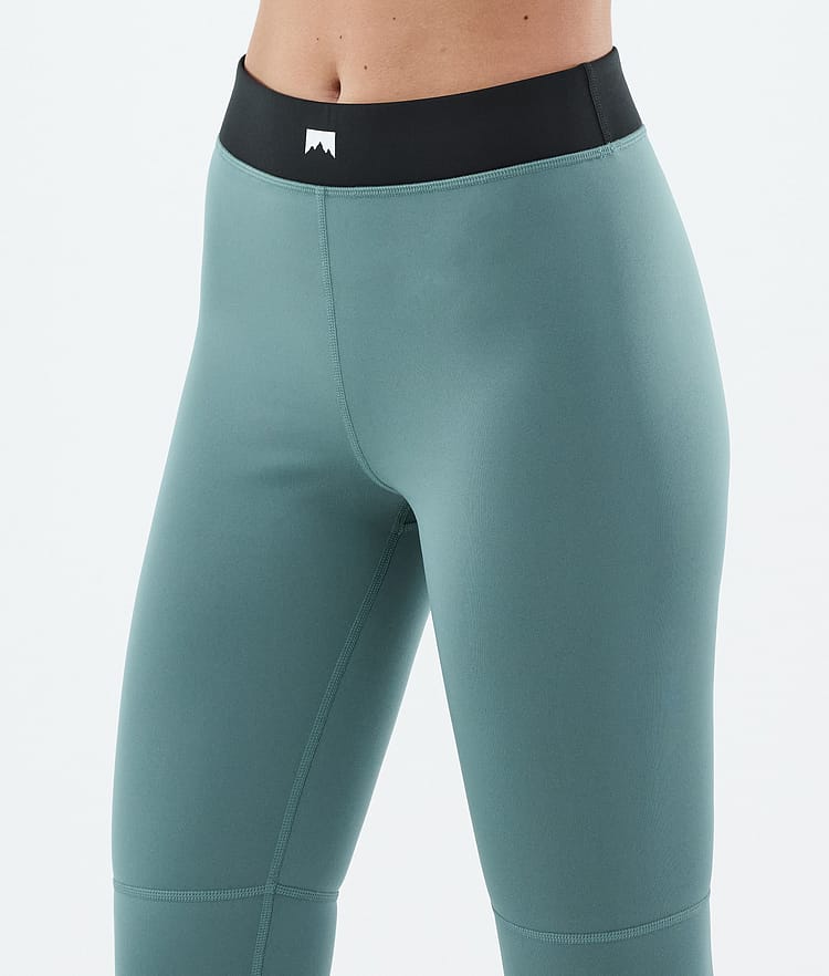 Alpha W Baselayer tights Dame Atlantic/Black, Billede 5 af 7