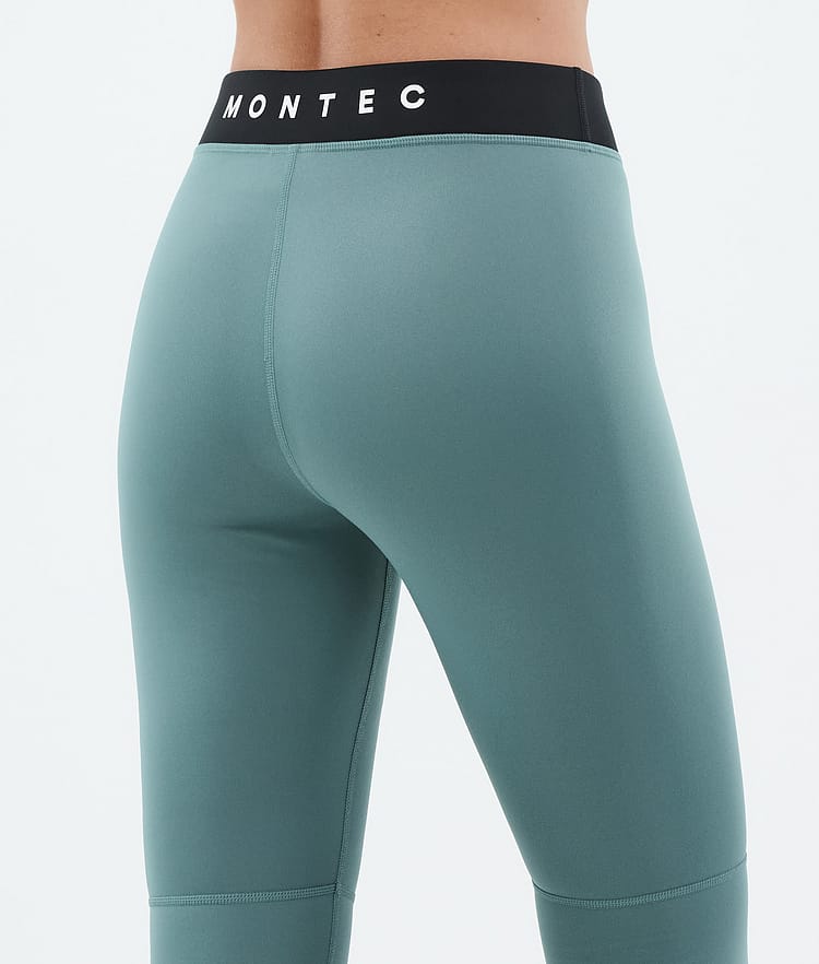 Alpha W Baselayer tights Dame Atlantic/Black, Billede 6 af 7