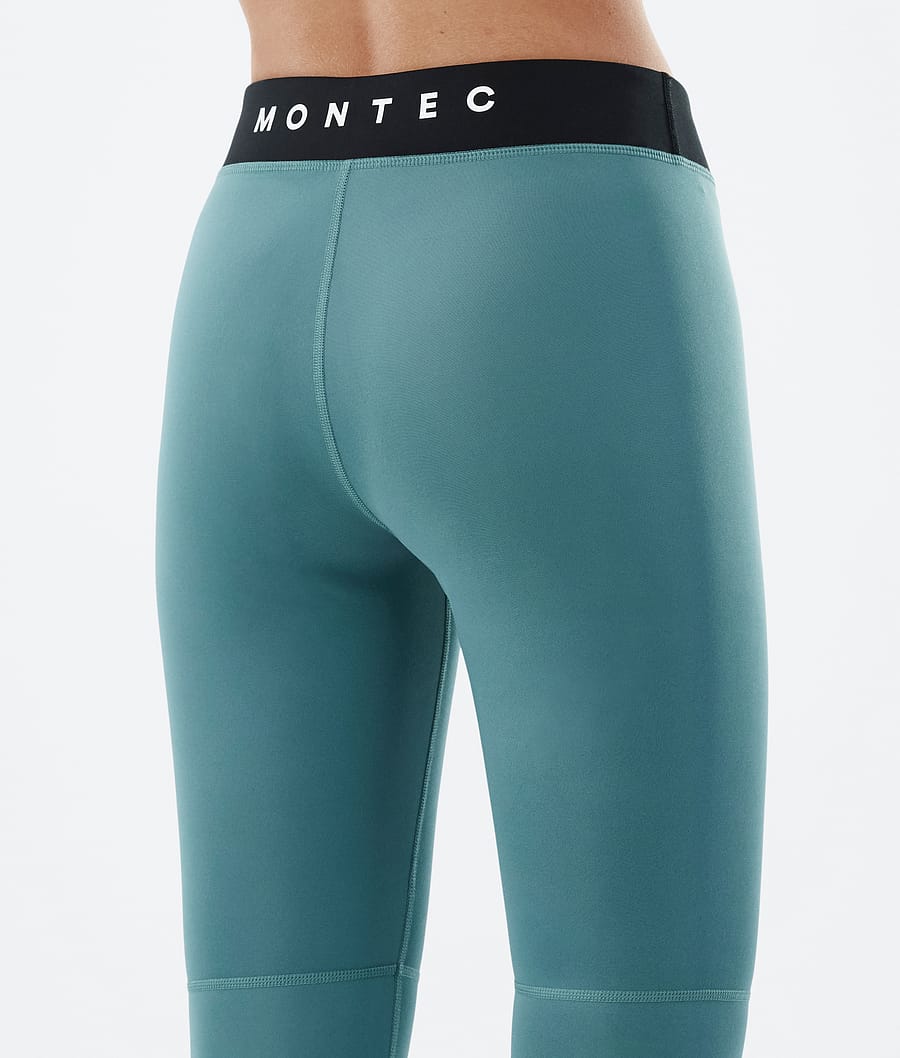 Alpha W Base Layer Pant Women Atlantic/Black