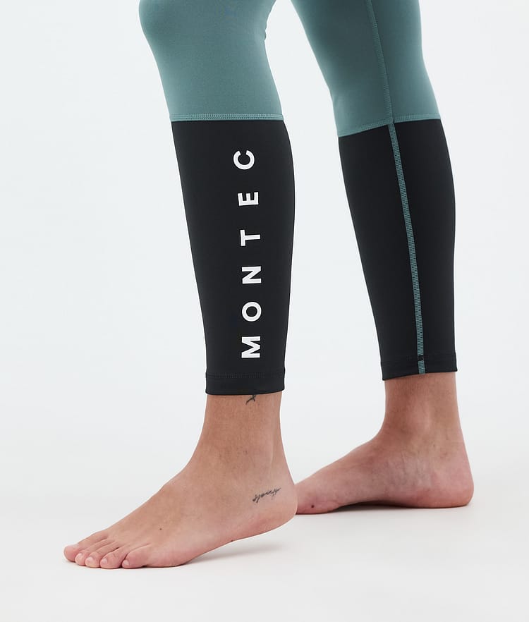 Alpha W Baselayer tights Dame Atlantic/Black, Billede 7 af 7