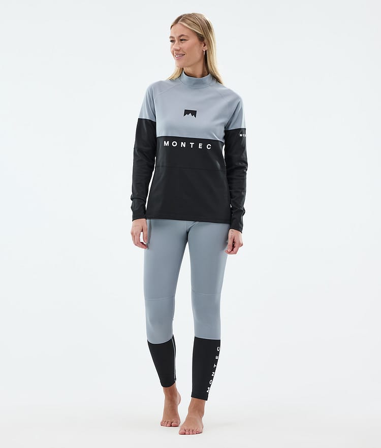 Alpha W Basislaag Broek Dames Soft Blue/Black, Afbeelding 3 van 7